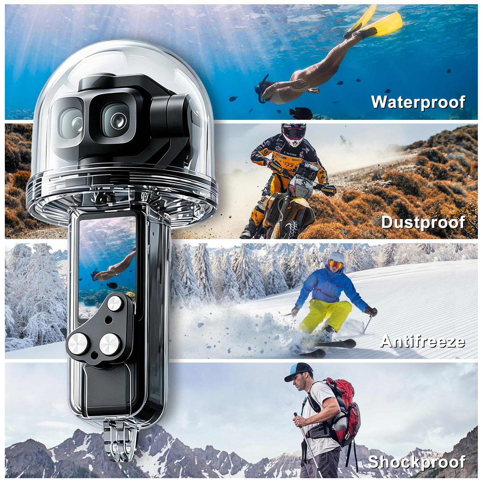 Fishing Boat Cover - 50m Underwater For Pocket 4P Waterproof