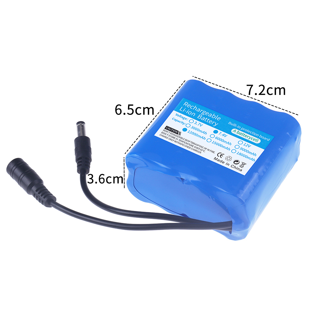 2S4P 18650 Lithium Battery 7.4 - Fishing Boat Trailer ulasan dan harga