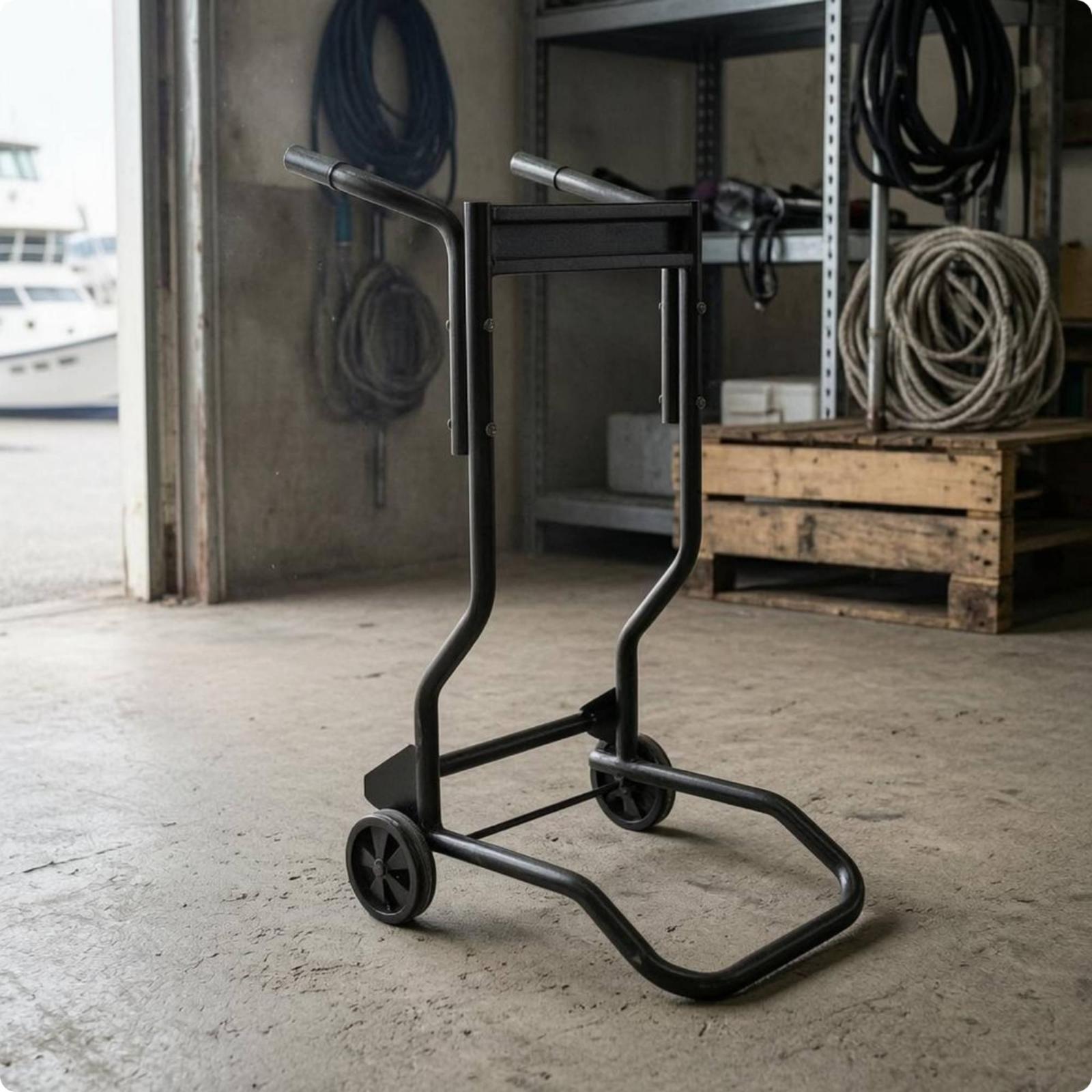 Outboard Motor Trolley Foldabl - Fishing Boat Outboard Motor ulasan dan harga
