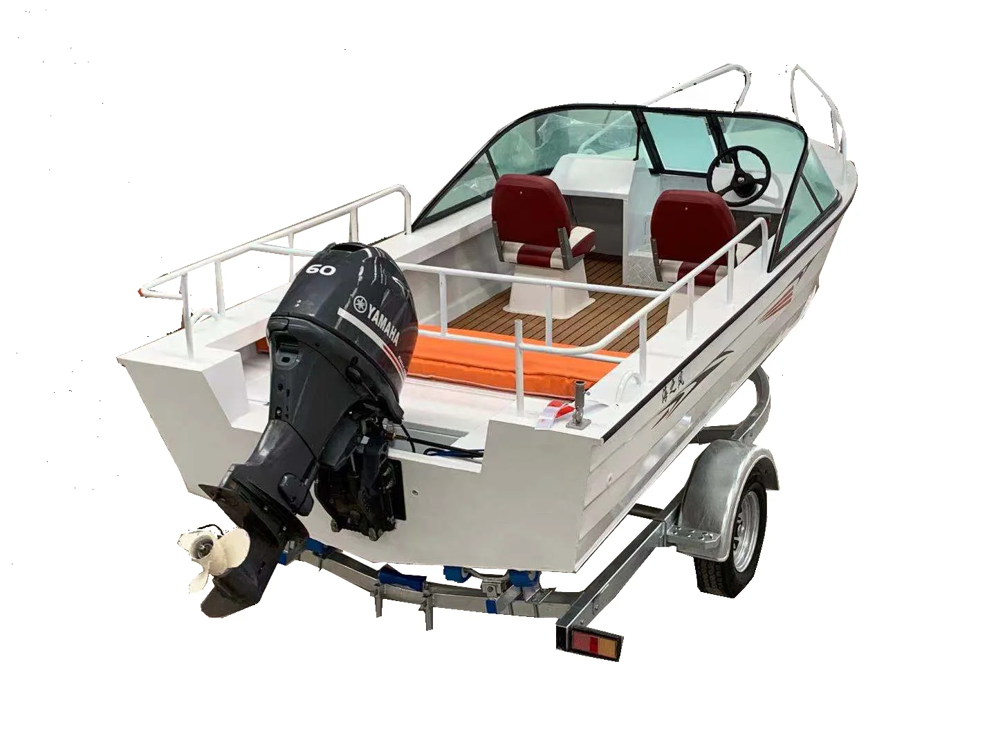 KAIP Luxury Aluminum Yacht 5.2 - Fishing Boat Fiberglass ulasan dan harga