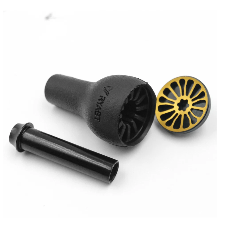TPE Black Knob 27mm Compatible - Shimano Reel Stradic ulasan dan harga