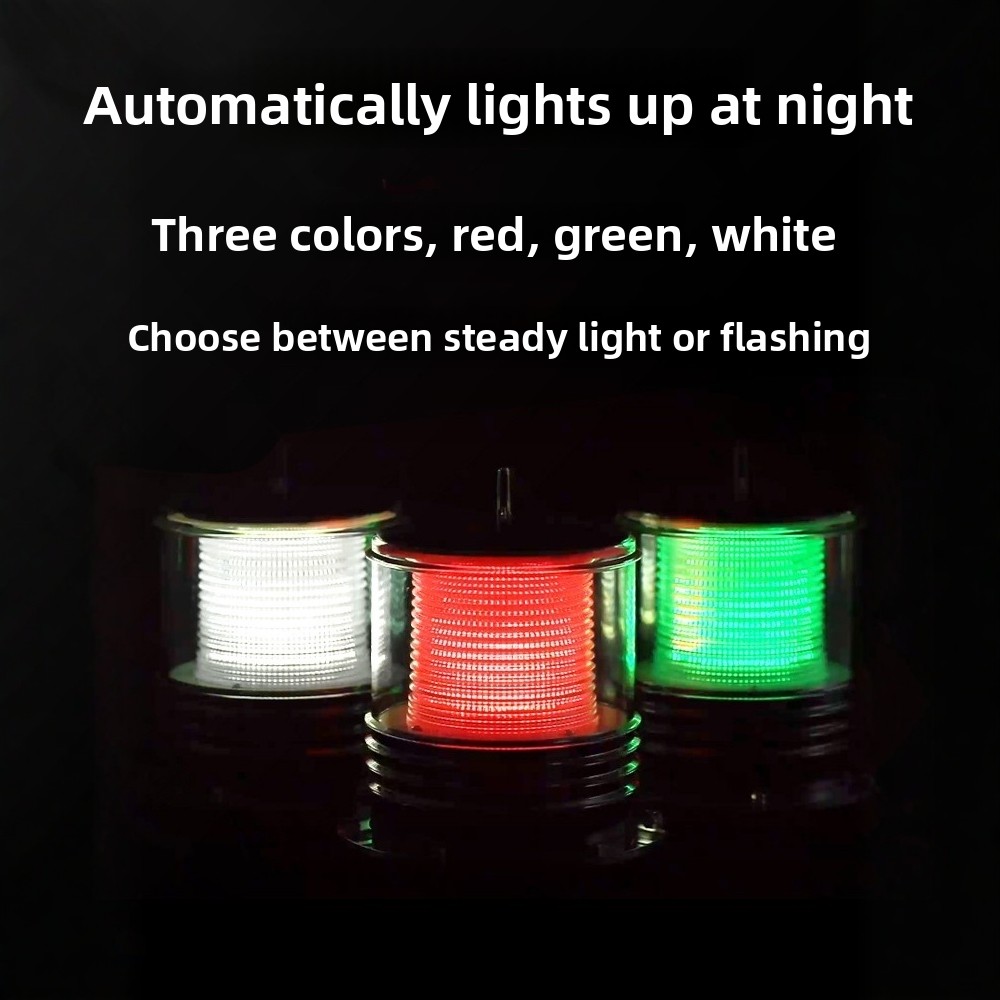 Solar Marine LED Tri-Color Anc - Fishing Boat Anchor ulasan dan harga