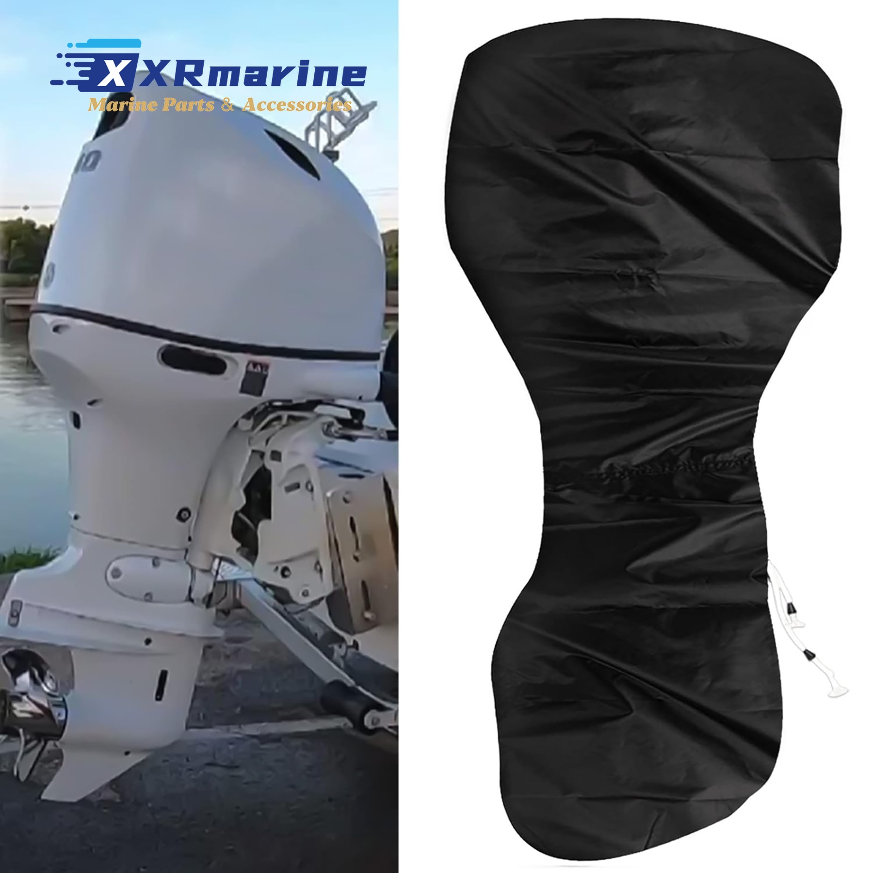 Outboard Motor Cover for Mercu - Fishing Boat Cover ulasan dan harga