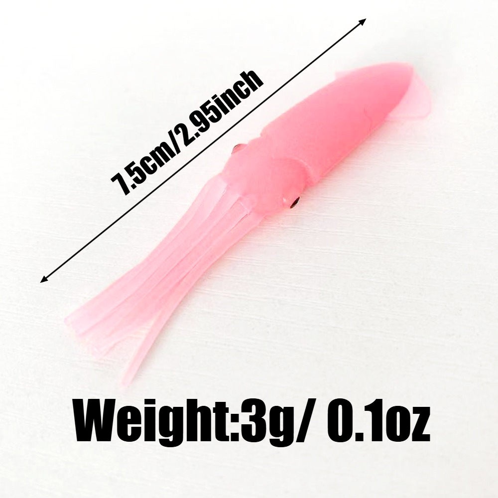 5PCS  7.5cm Mini Octopus Soft  - Fishing Boat Anchor ulasan dan harga