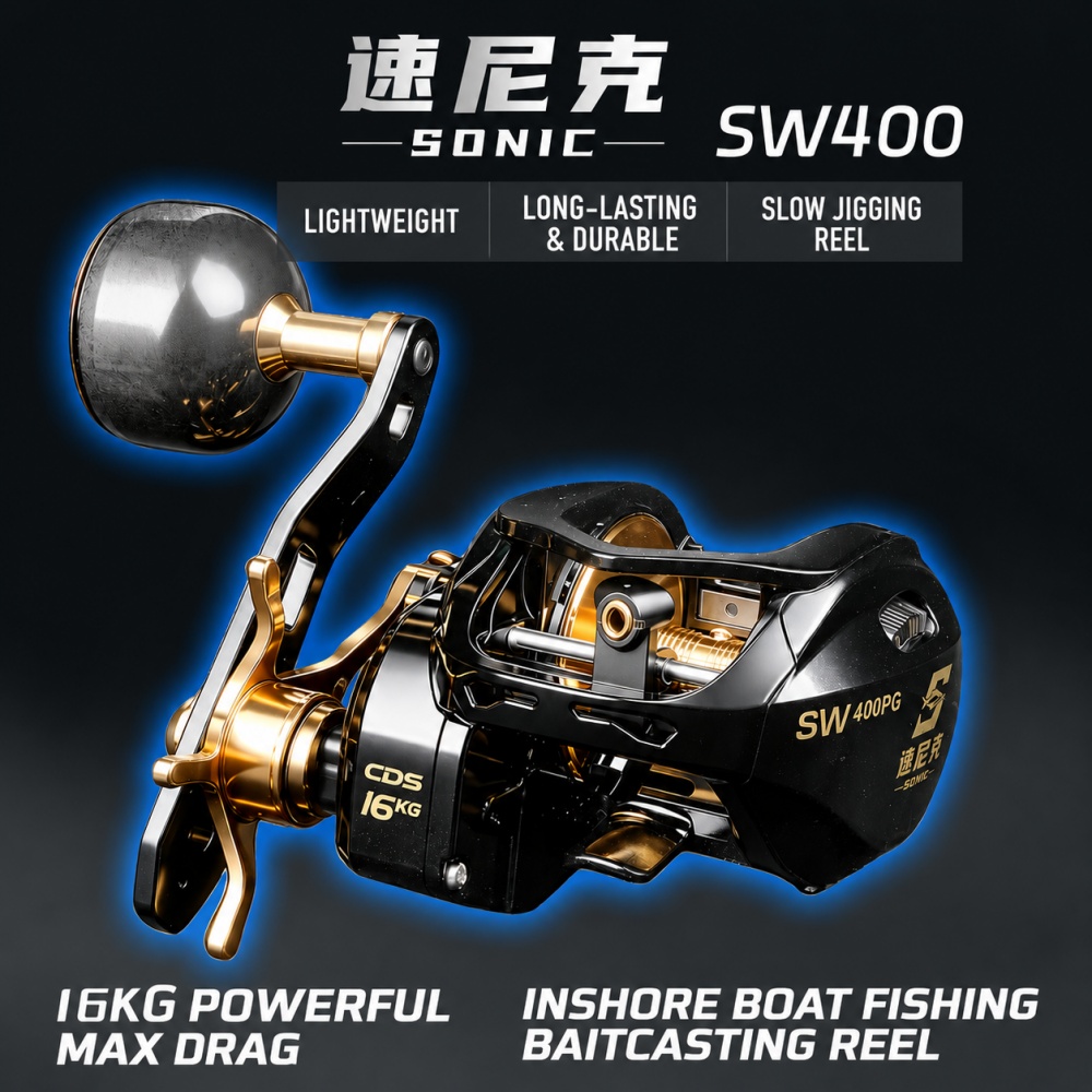 Saltwater Jigging Baitcasting  - Fishing Boat Anchor ulasan dan harga