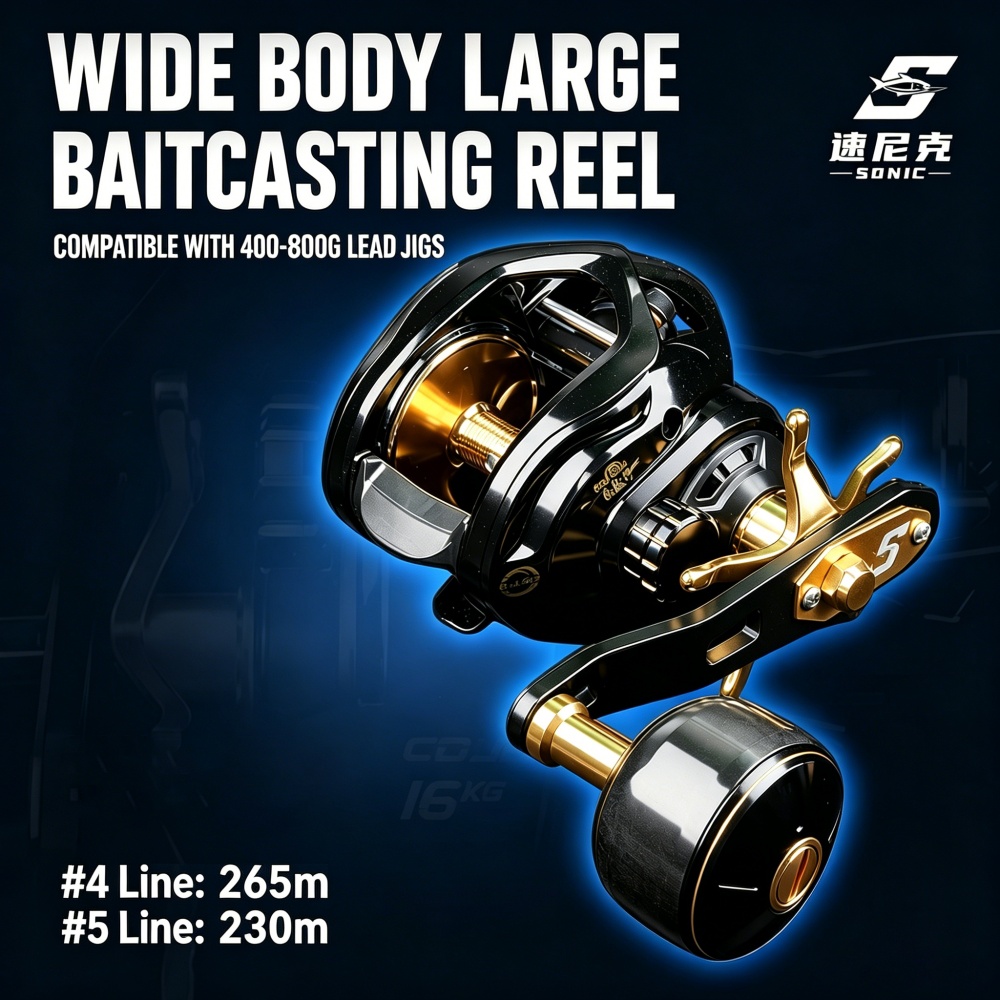 Saltwater Jigging Baitcasting  - Fishing Boat Anchor ulasan dan harga